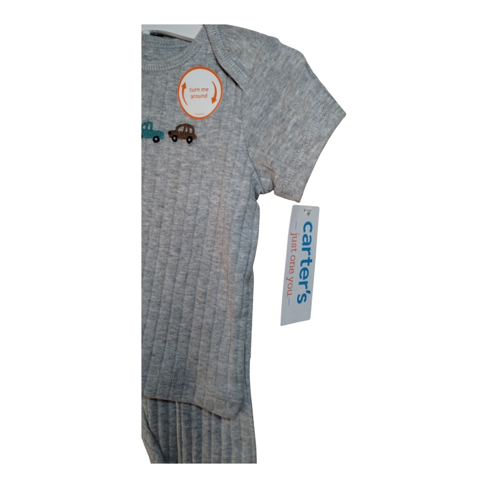Car-Themed Baby Onesie Set - Picture 3 of 5
